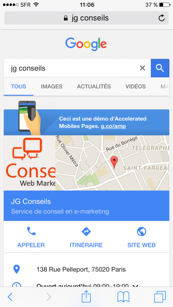 SERP AMP-JG Conseils