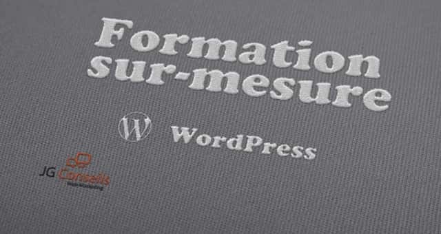 Formation sur-mesure WordPress